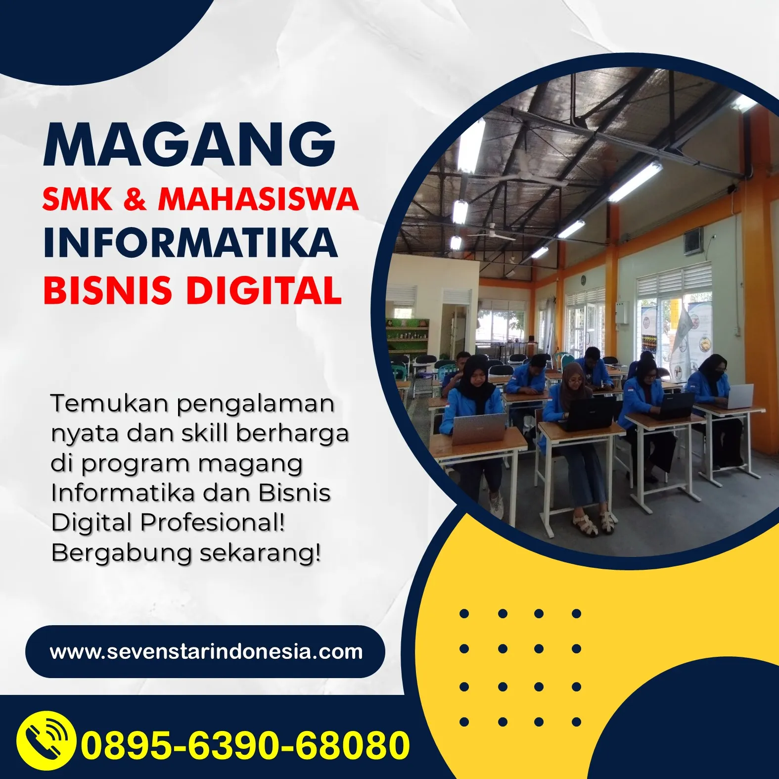 Hub 0895-6390-68080 PKL Mahasiswa 3 Bulan Kota Batu - Wadah Belajar Siswa Kreatif!