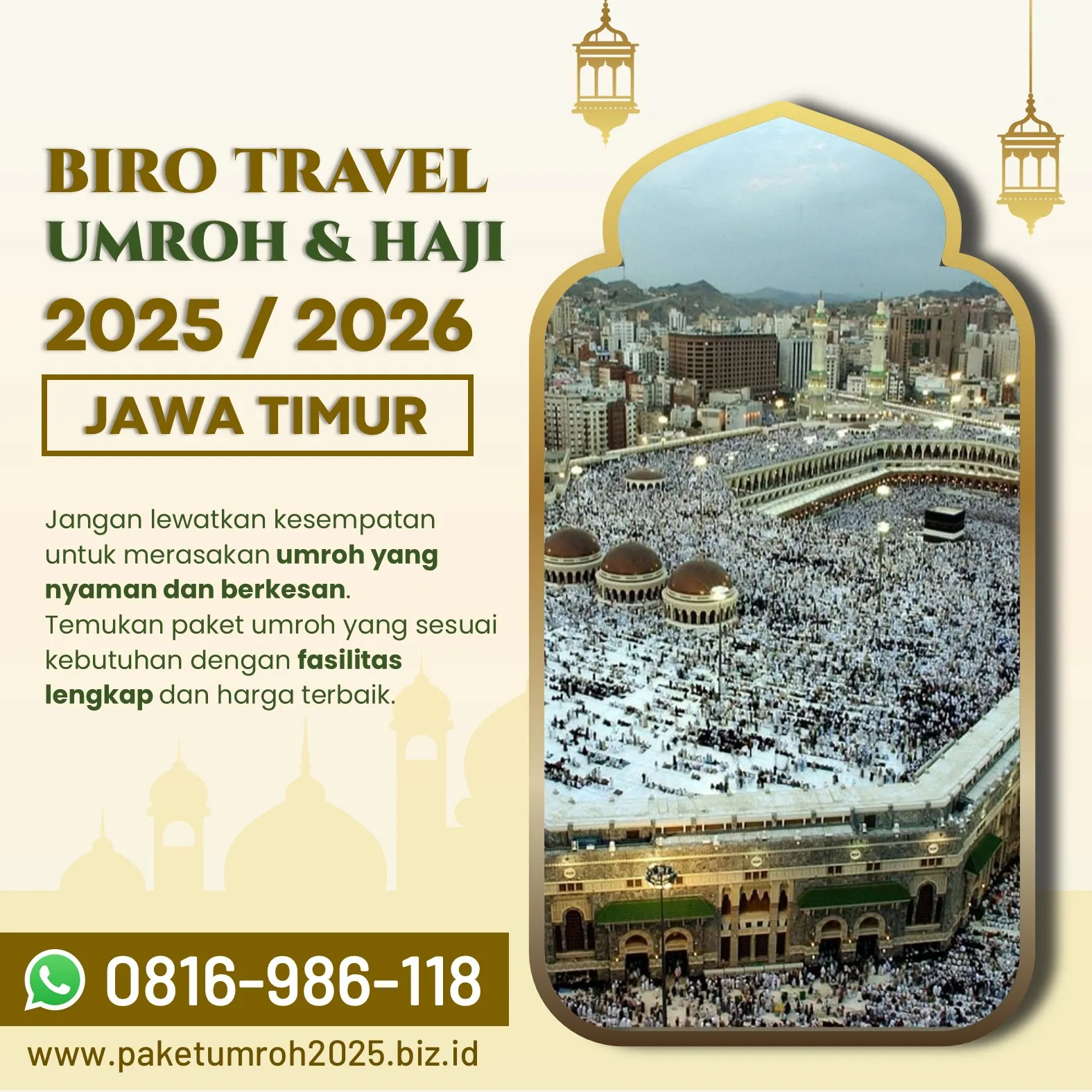 Travel Umroh Syawal 2025 Sukorejo Blitar AL Bahjah