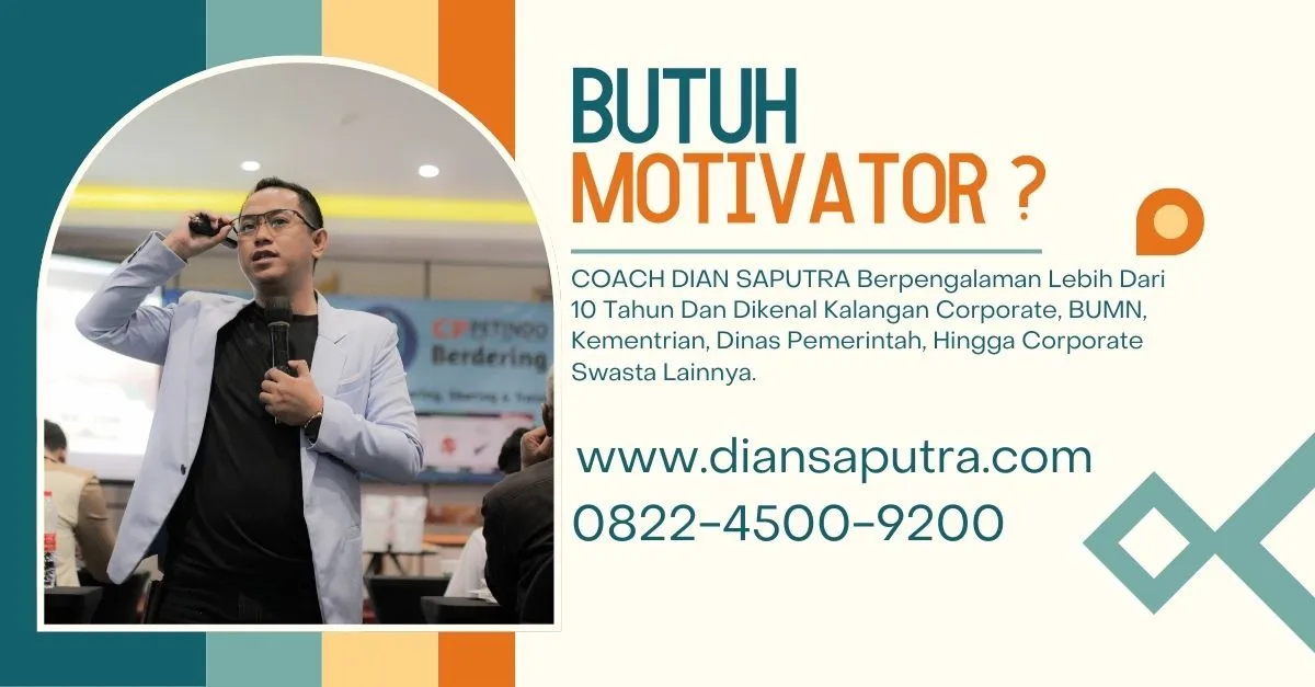 Trainer Leadership Sukabumi, Terpercaya & Solutif, Dian Saputra