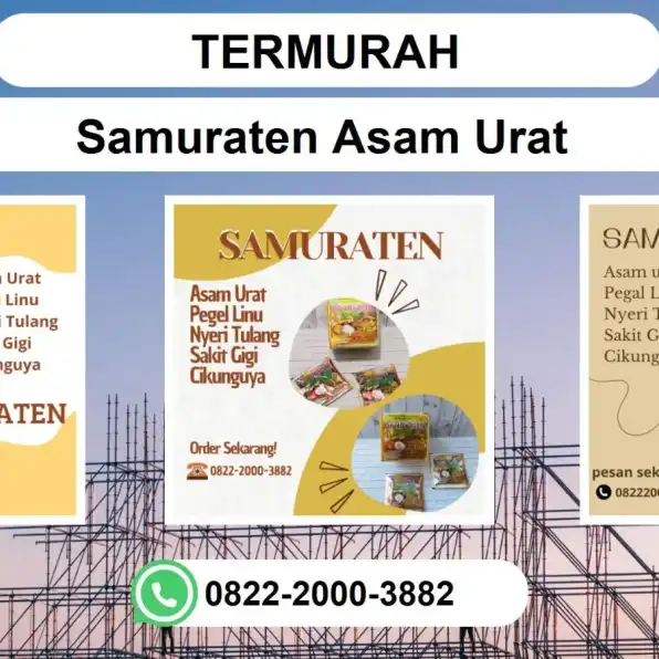 TERMURAH, 0822-2000-3882 DISTRIBUTOR SamuratenAsam Urat Tangerang