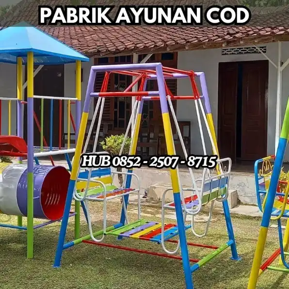 Hub 0852-2507-8715 TERBAIK ! ayunan besi depan rumah Dan mainan outdoor tk Kec Cimanggu Cilacap Bayar COD Free Ongkir