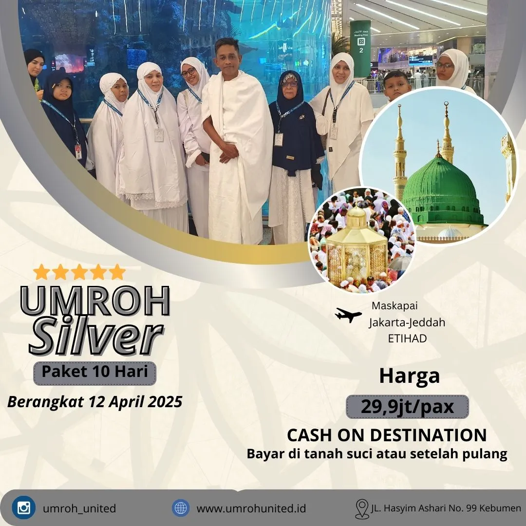 LEGAL, Travel Umroh VIP Kediri Bandung Jogja UMROH UNITED BANGKALAN