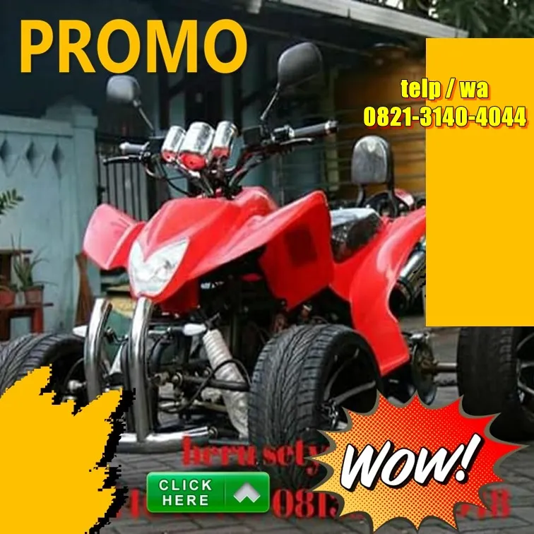 DISTRIBUTOR AGEN MOTOR ATV 150 CC sport ceper baru bukan bekas  SIAP KIRIM  BANYUWANGI GAMBIRAN