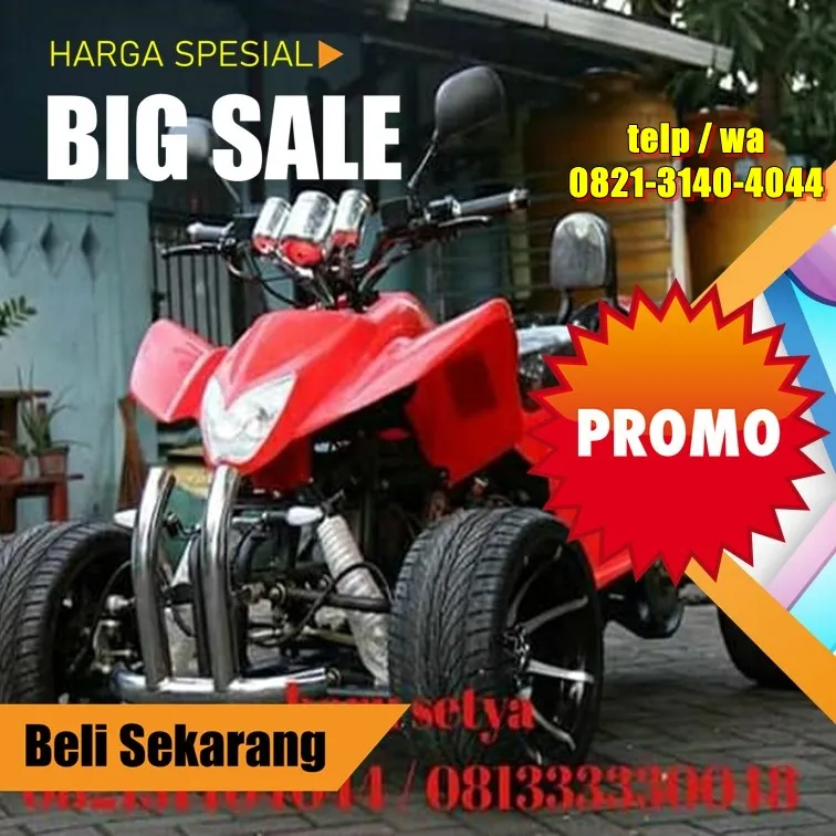 AGEN MOTOR ATV 150 CC sport ceper baru bukan bekas  SIAP KIRIM  MALANG PUJON