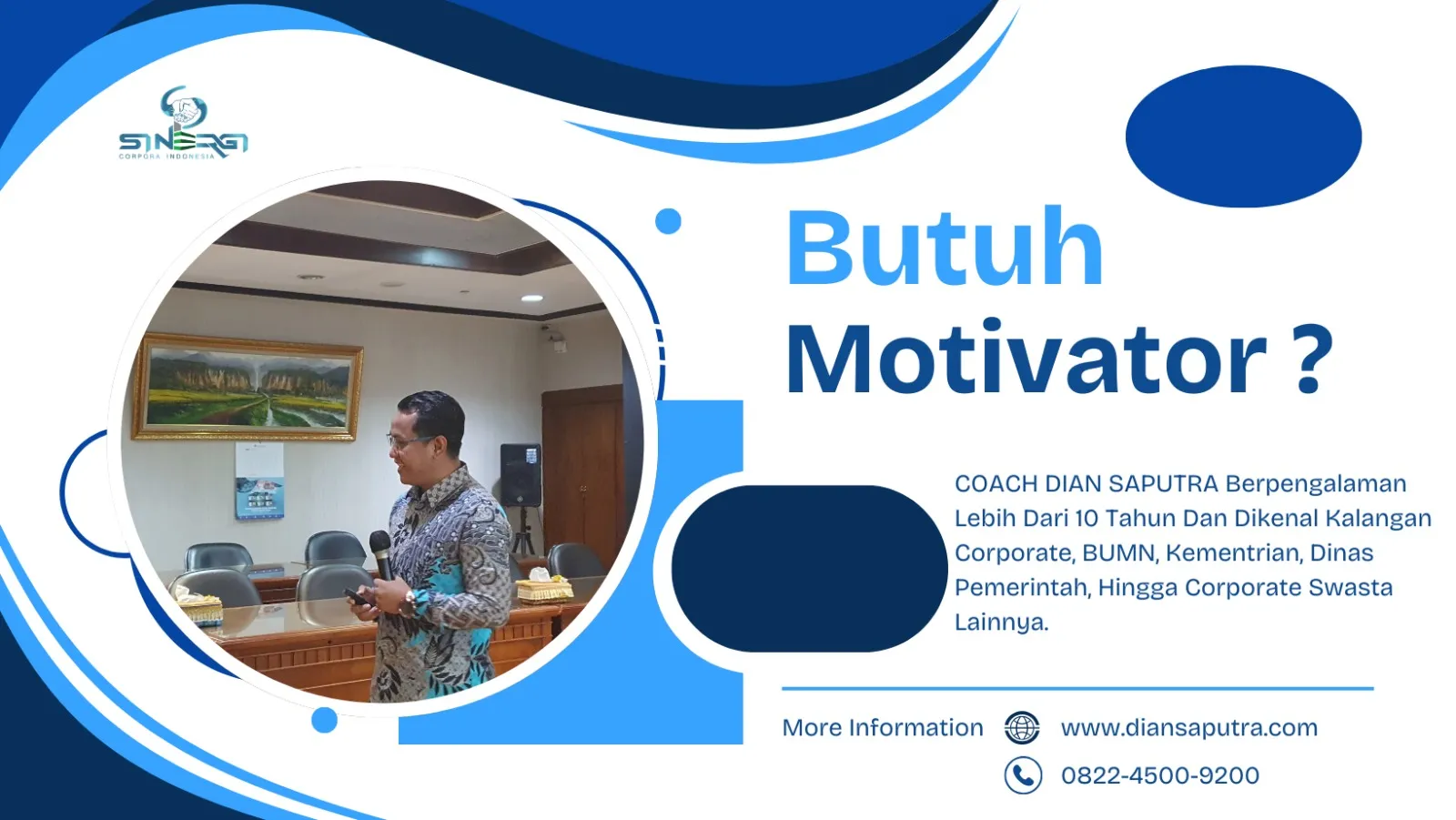 Motivator Malang, Terpercaya & Solutif, Dian Saputra