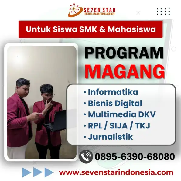 WA 0895-6390-68080 Lokasi Magang Multimedia DKV di Kediri