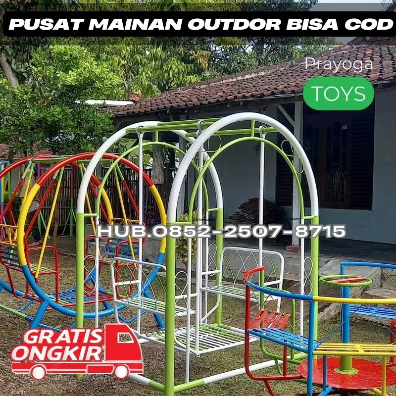 Desain Ayunan Besi Minimalis Dan Mangkok Putar Kec Kebonagung Pacitan