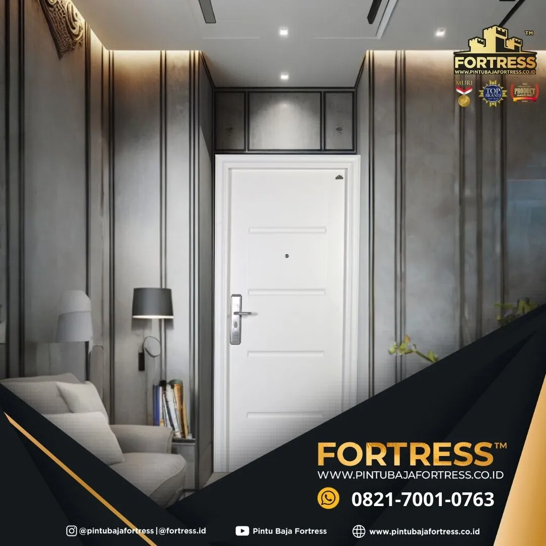 (FORTRESS) Pintu Baja Rumah 2 Pintu Di Banjarmasin