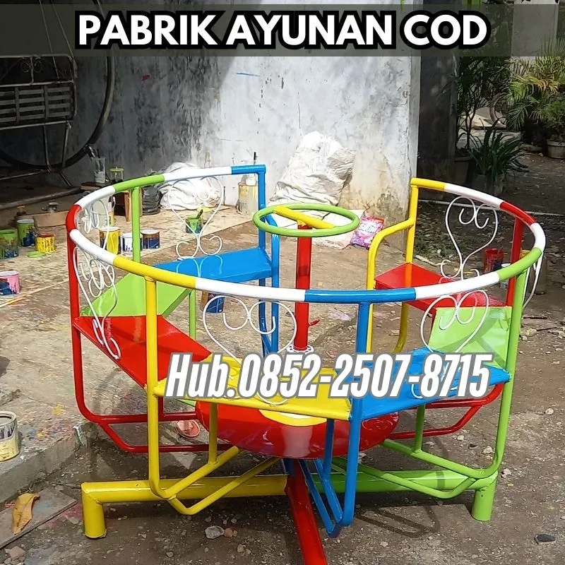 Hub 0852-2507-8715 PRODUKSI !! Ayunan Besi Dan Jungkat Jungkit Kec Bojong Pekalongan  Bayar COD Free Ongkir