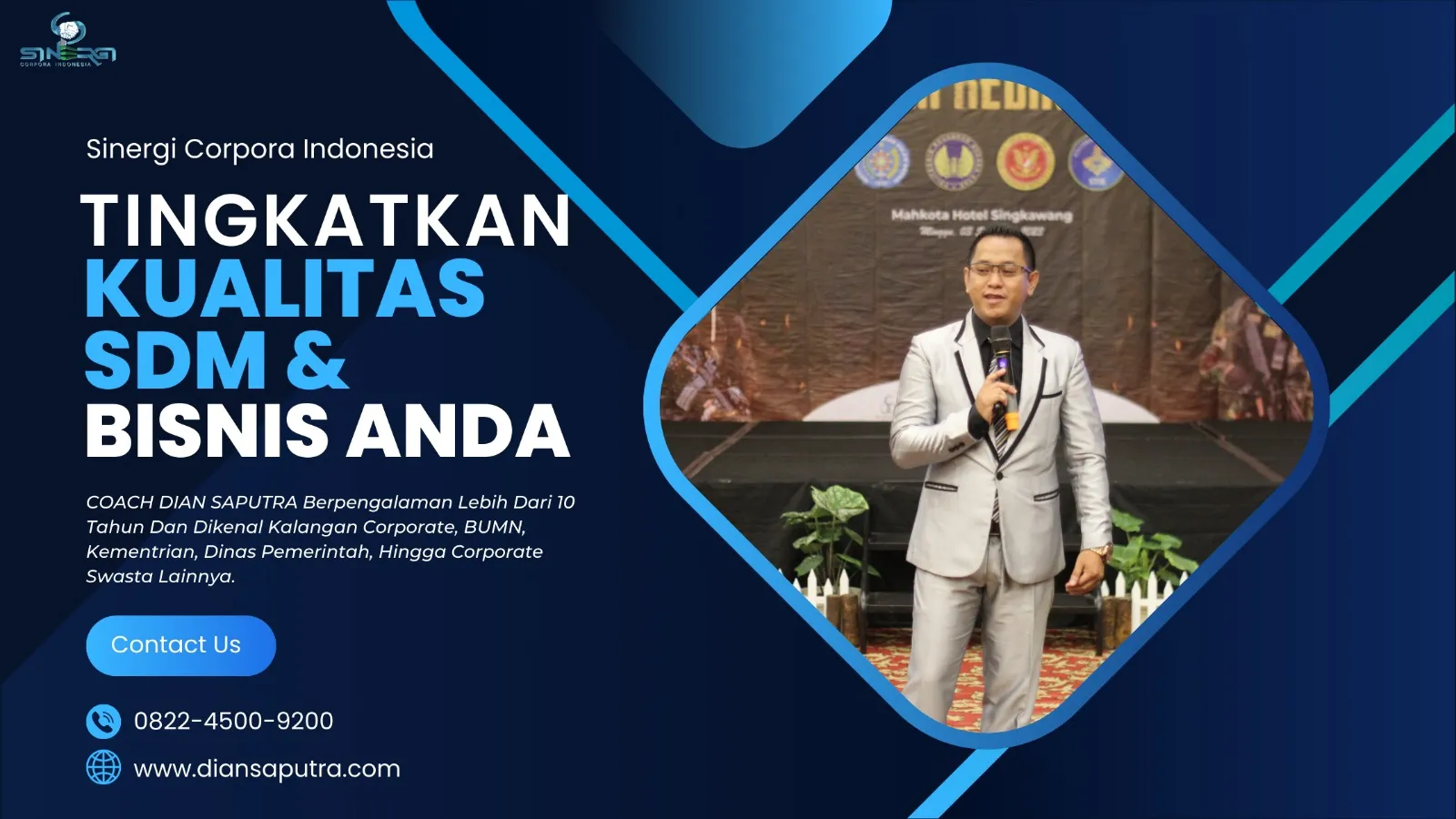 Motivator Pangkal Pinang, Terpercaya & Solutif, Dian Saputra