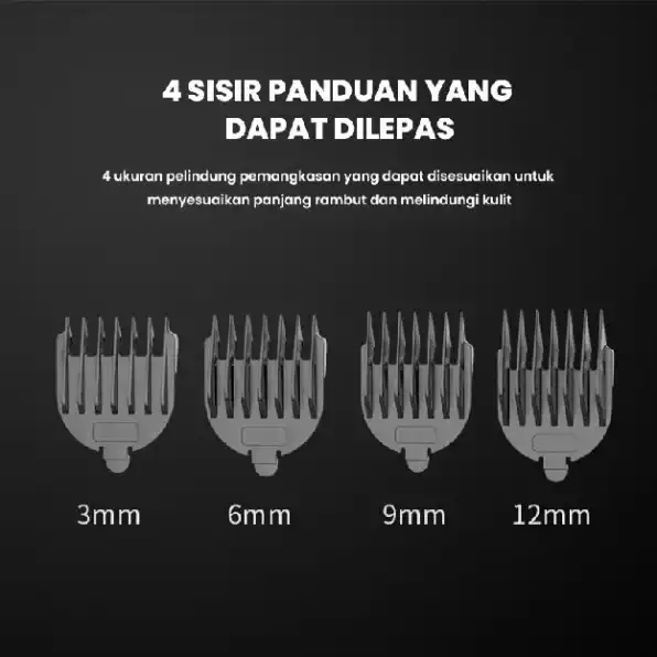 ENCHEN Beardo 2 Smart Cordless Hair Clipper Trimmer Type-C 5W 1200mAh Alat Cukur Elektrik Rambut Jen