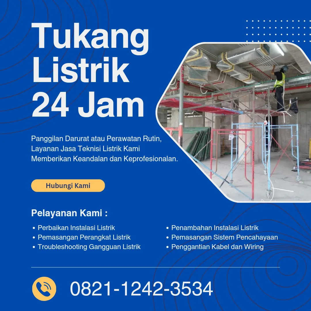 Tukang Listrik Rawabuntu Tangerang Selatan 0821-1242-3534