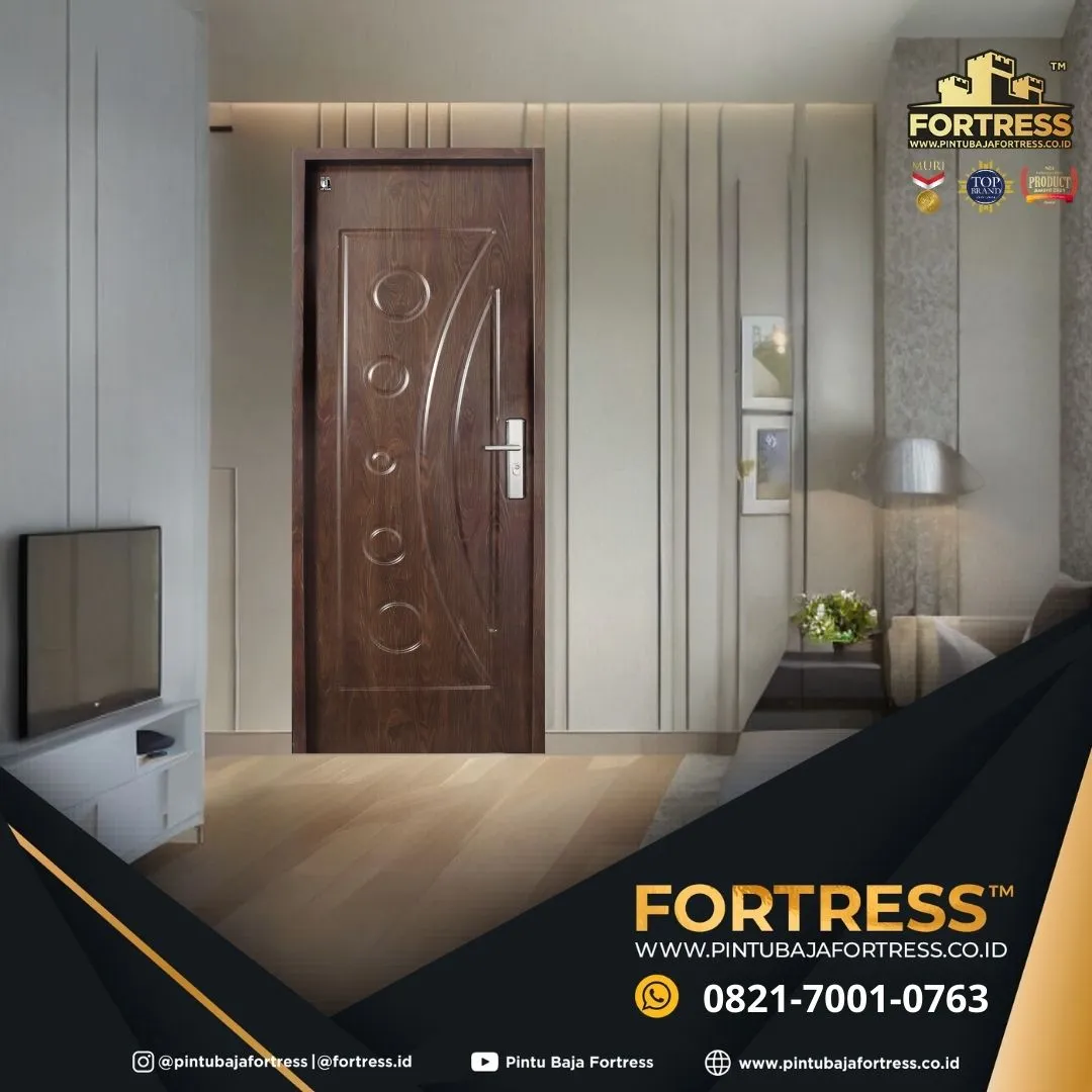 (FORTRESS) Pintu Baja Urat Kayu Di Banjarmasin