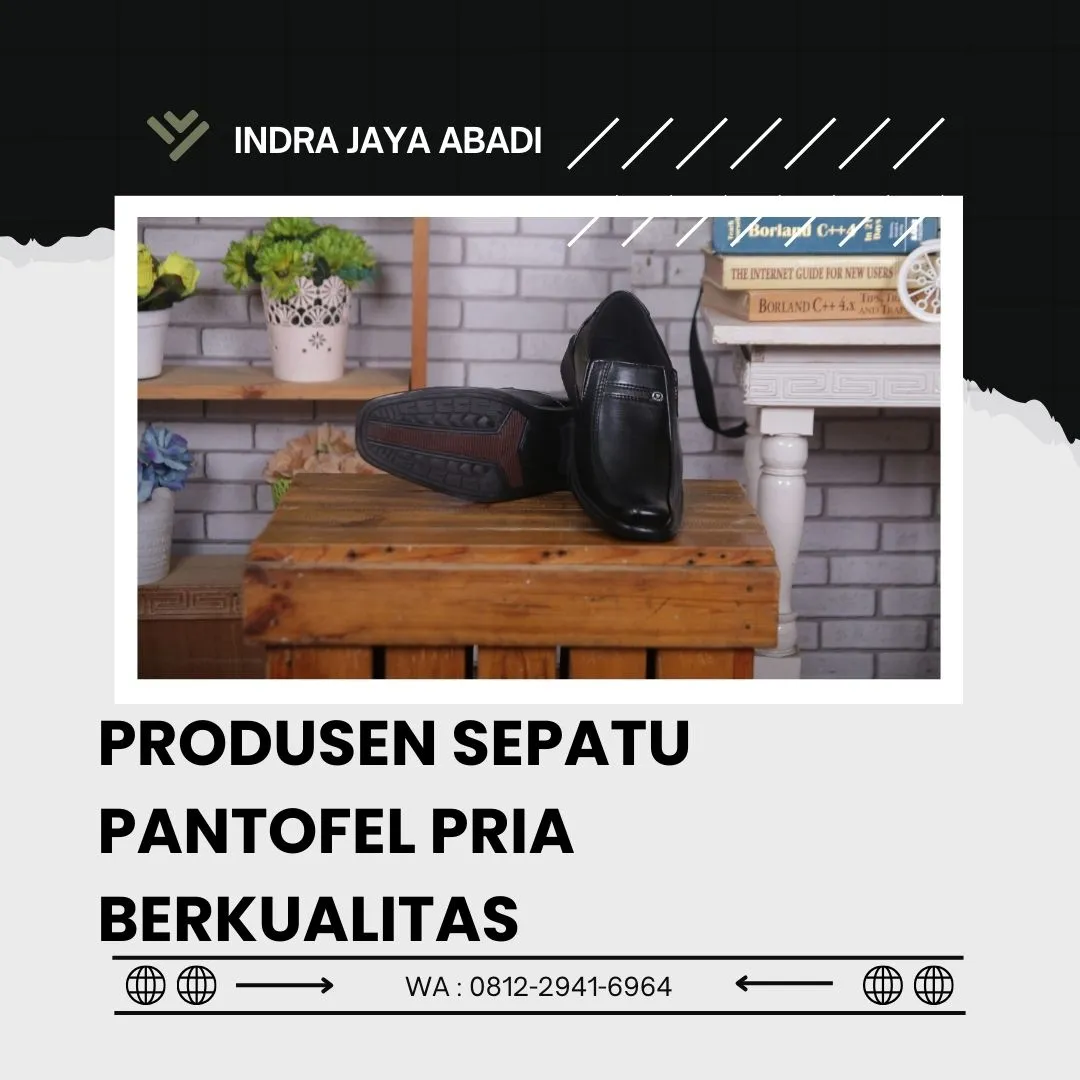 Pusat Sepatu Pantofel Pria Berkualitas Metro, Lampung