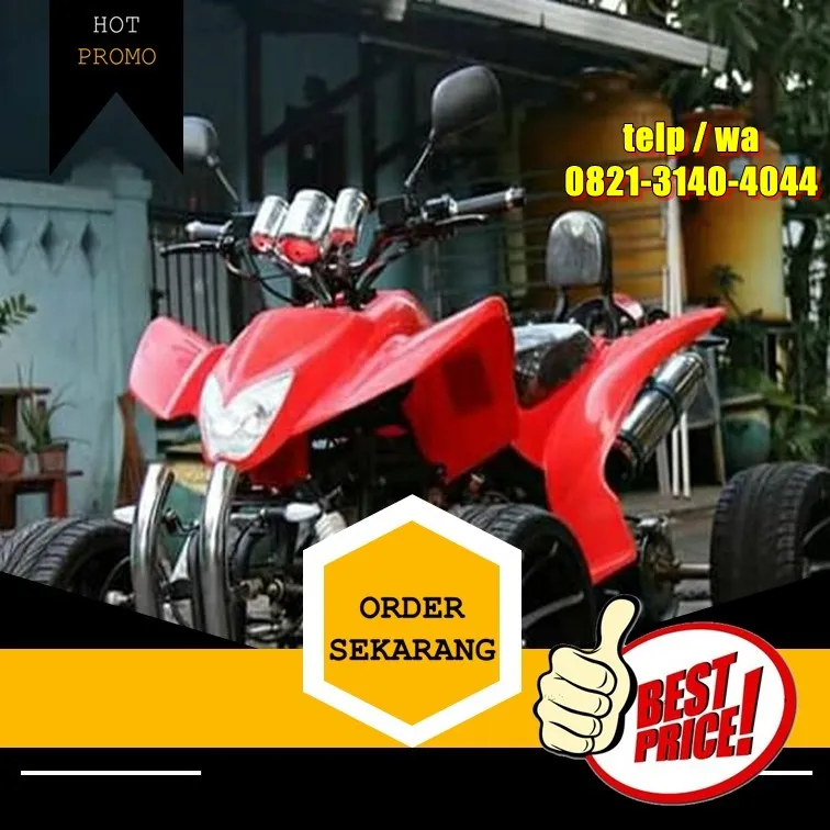 AGEN MOTOR ATV 150 CC sport ceper baru bukan bekas  SIAP KIRIM  MALANG DAU