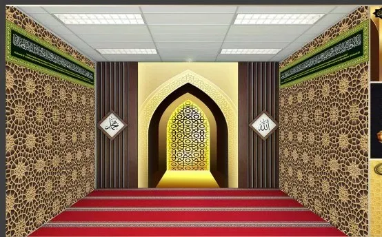 wallpaper custom masjid jakarta