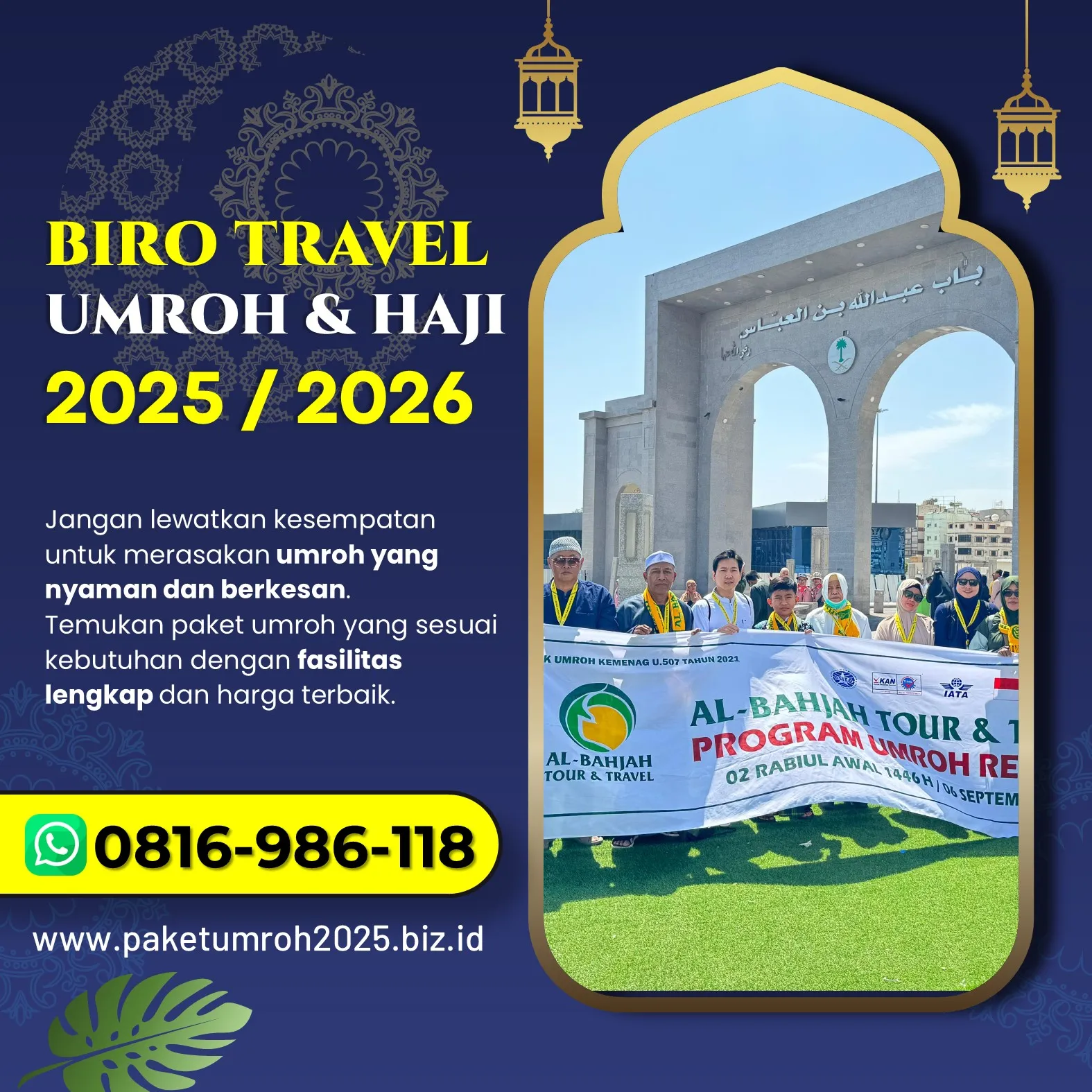 Travel Umroh Selorejo Blitar AL Bahjah