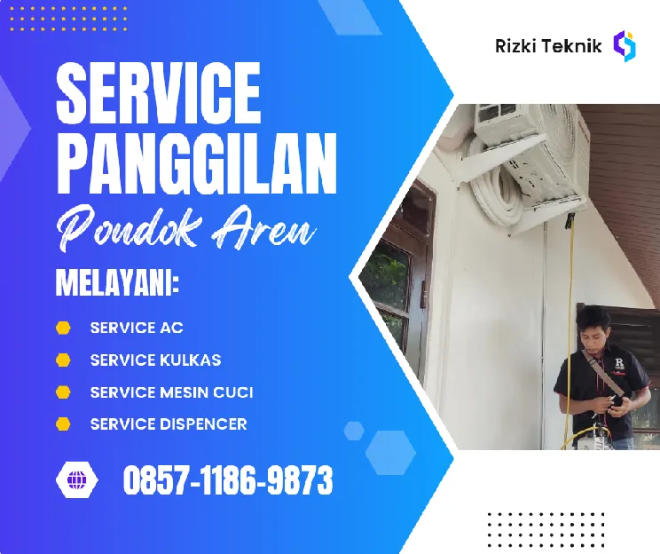 Service AC Pondok Kacang, Cepat Profesional & Bergaransi