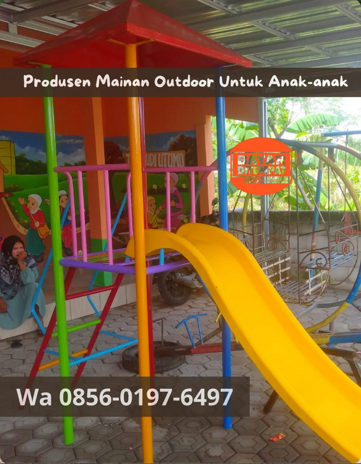 TERLENGKAP Spesialis Mainan Playground Set Ayunana Besi dan Jungkat Jungkit di Magelang