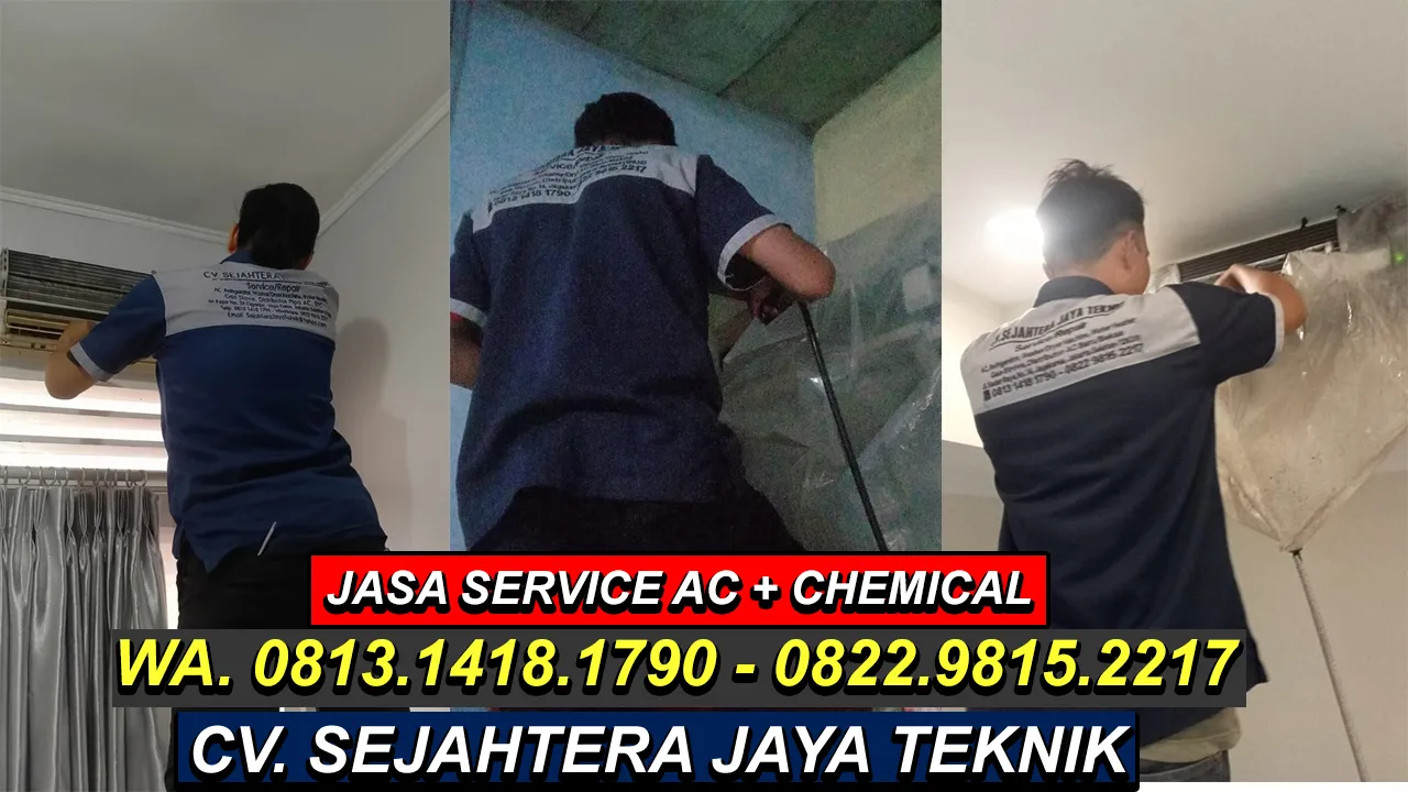 WA. 081314181790 - 082298152217 Jasa Cuci AC Pal Meriam, Matraman, Jaktim Terdekat CV. Sejahtera Jaya Teknik