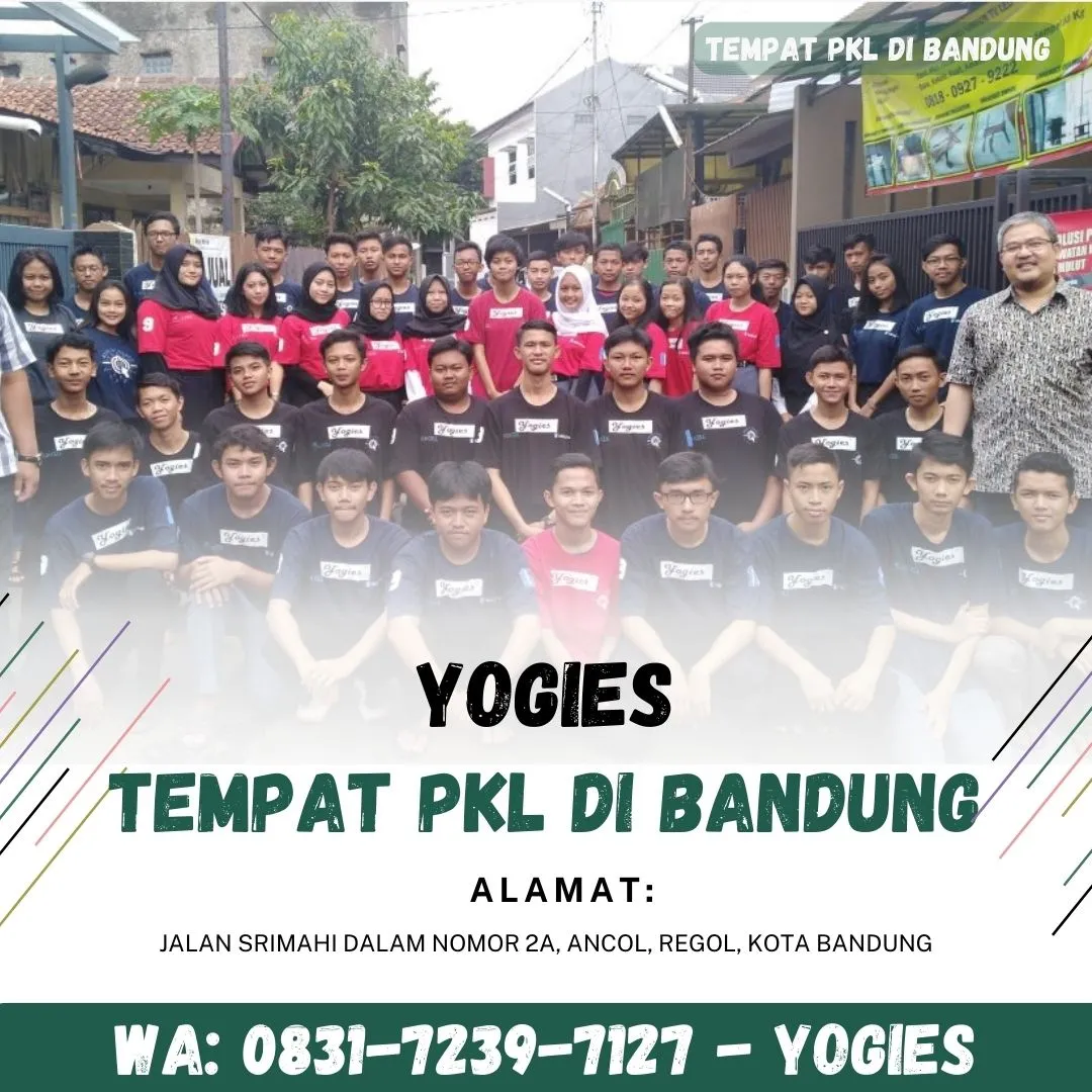 CV. YOGIES - Tempat PKL Di Bandung, Magang Digital Marketing, RPL, TKJ