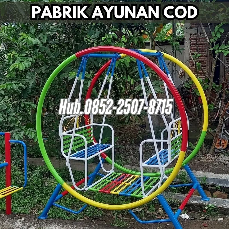 Hub 0852-2507-8715 PRODUKSI !! Ayunan Besi Dan Jungkat Jungkit Kec Bae Kudus Bayar COD Free Ongkir