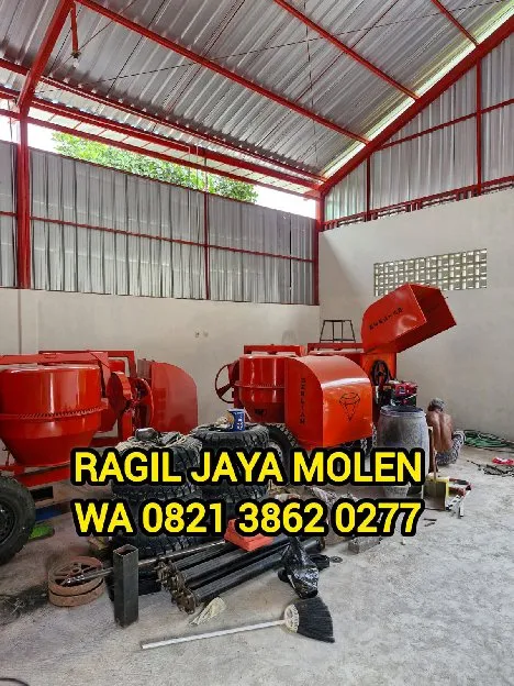 Mesin Molen Cor Beton Jogja 0821-3862-0277 Ragil jaya Molen