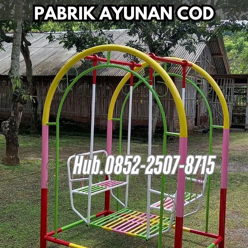 Hub 0852-2507-8715 DISINI SAJA !! ayunan besi minimalis Dan mainan tk Kec Warungpring Pemalang Bayar COD Free Ongkir