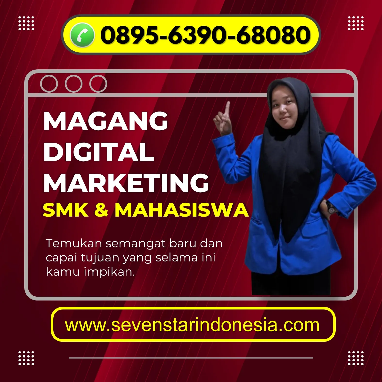 WA 0895-6390-68080, Lowongan Prakerin untuk Jurusan Informatika di Malang