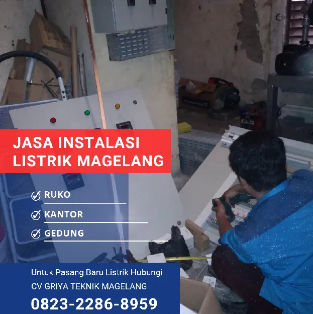 Jasa Pemasangan Listrik Magelang, Instalasi Rumah & Gedung 0823,2286,8959