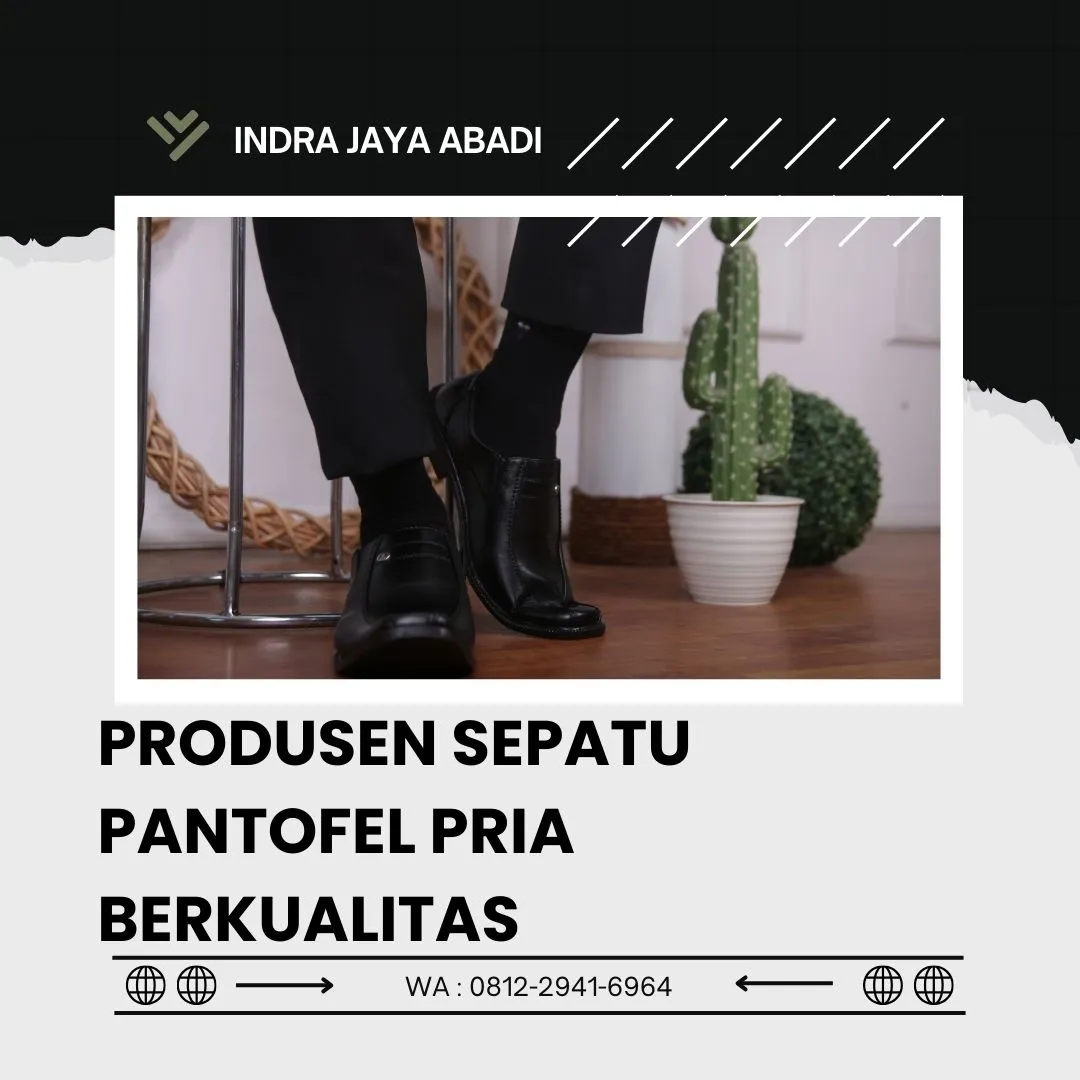 Pusat Sepatu Pantofel Pria Berkualitas Tulang Bawang, Lampung