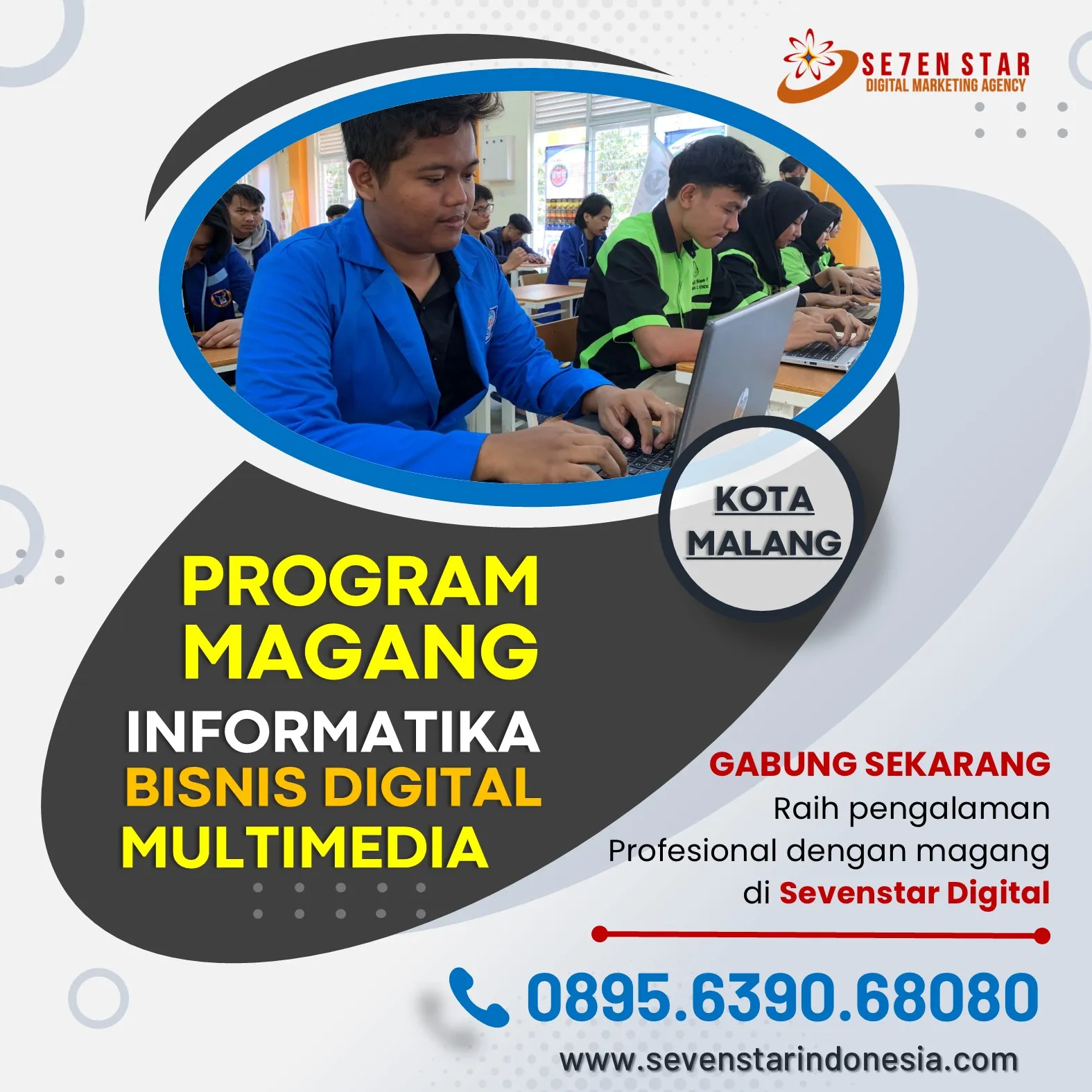 Hub 0895-6390-68080, Info PKL Mahasiswa Multimedia UMM Malang