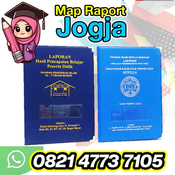 0821-4773-7105 Map Buat Raport Sampul Ijazah di Panjatan Kulon Progo