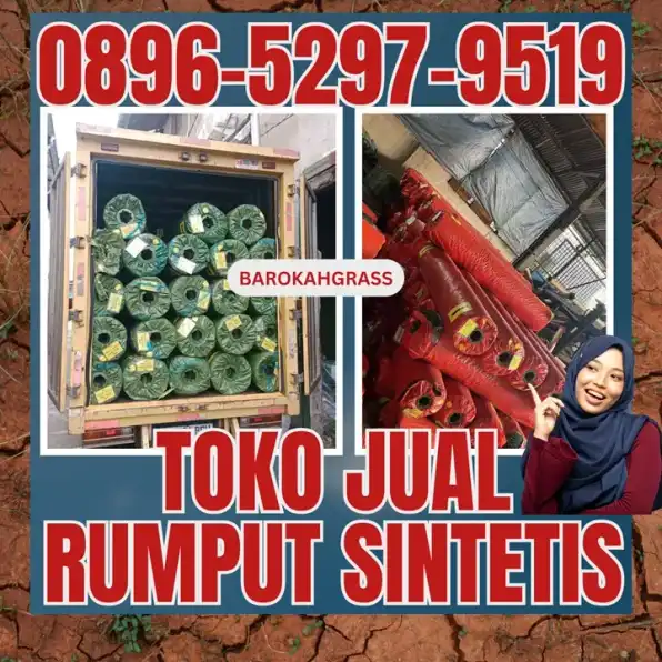 0896-5297-9519 (Bu Diana), Distributor Rumput Sintetis Palembang Ujan Mas