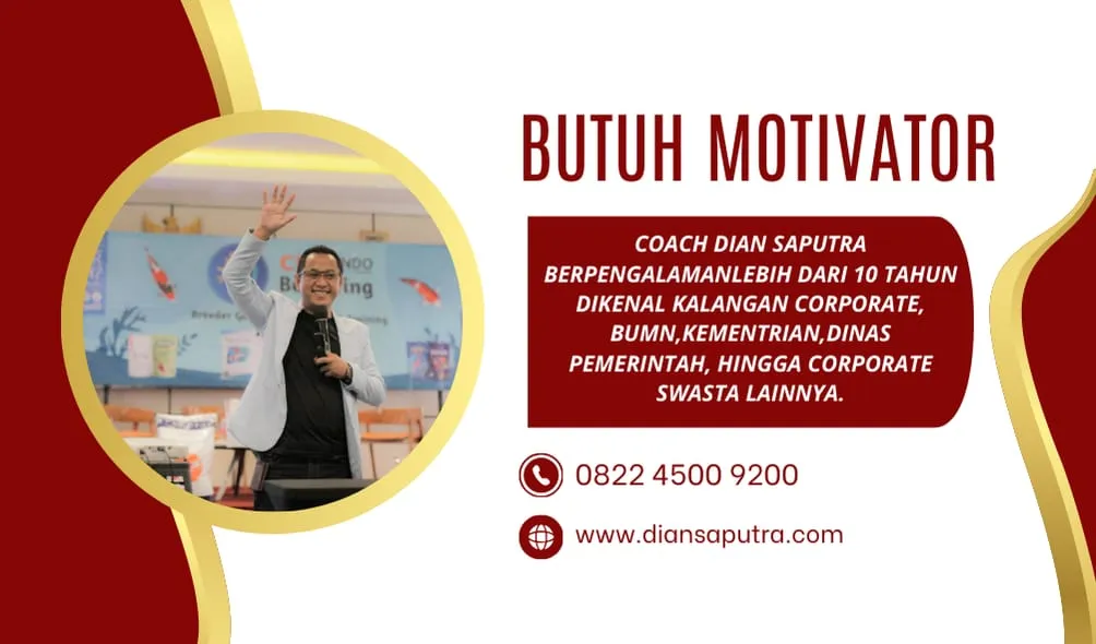 Motivator Surabaya, Terpercaya & Solutif, Dian Saputra