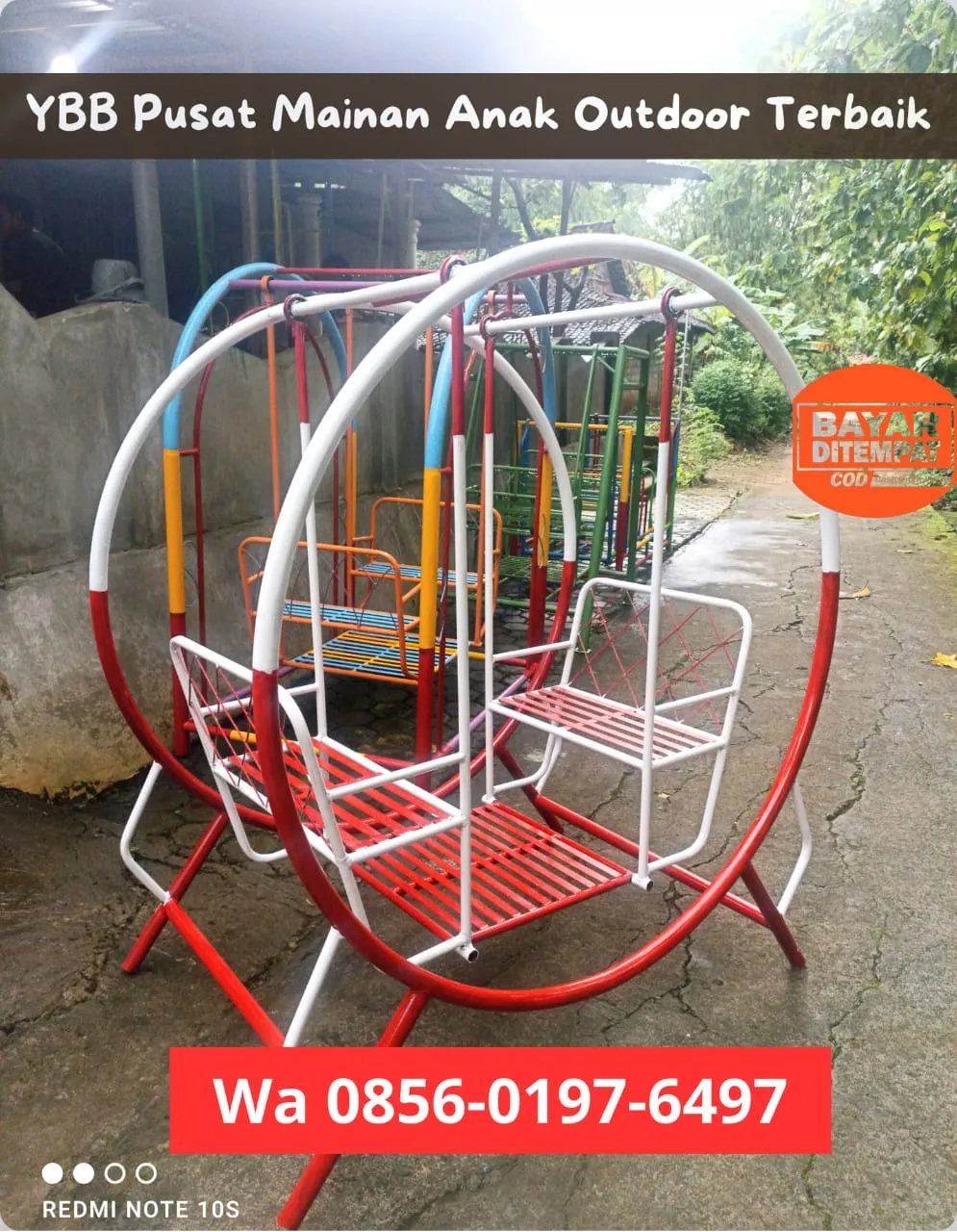 (TERPERCAYA), Produsen Playground set ayunan besi Banjarnegara