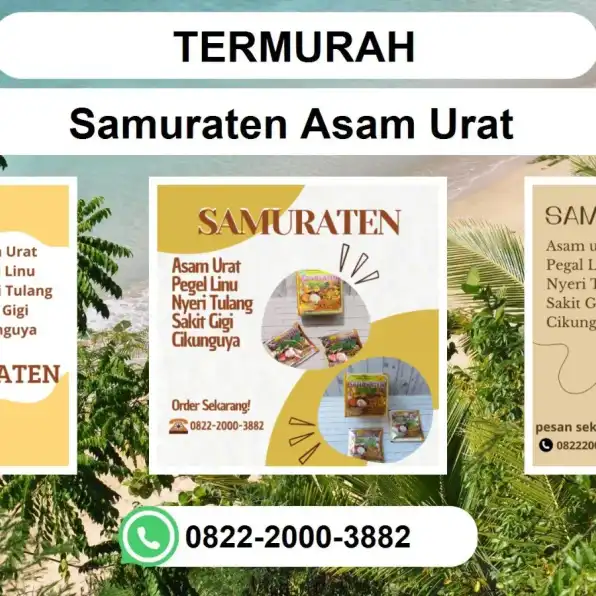 TERMURAH, 0822-2000-3882 DISTRIBUTOR SamuratenAsam Urat Bekasi