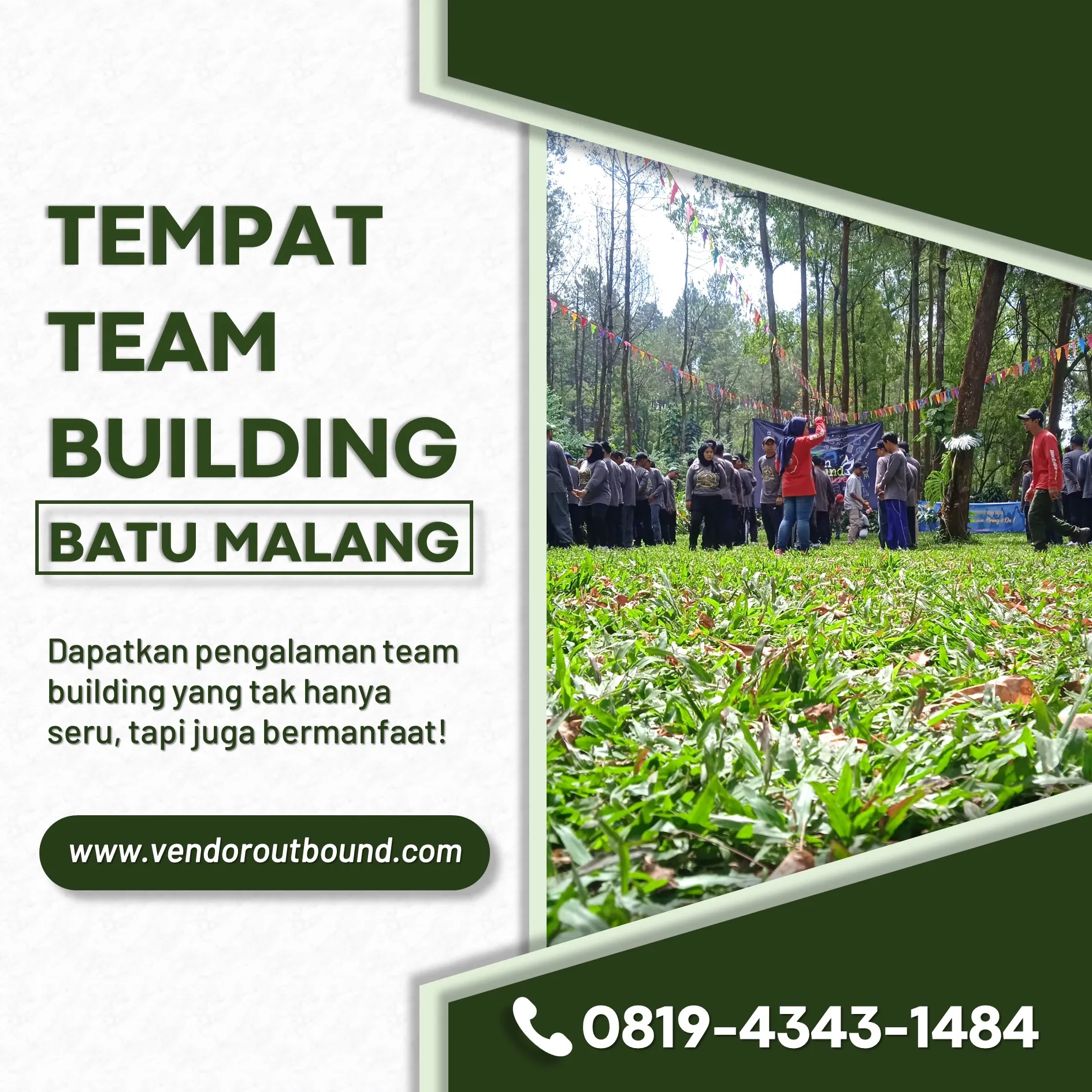 𝗪𝗔 𝟬𝟴𝟵𝟱-𝟲𝟯𝟵𝟬-𝟲𝟴𝟬𝟴𝟬 Jasa Penyelenggara Outbound serta Rafting di Malang dengan Standar CHSE