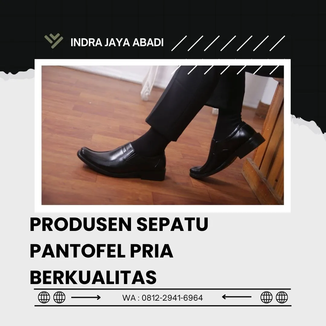 Pusat Sepatu Pantofel Pria Berkualitas Tulang Bawang, Lampung