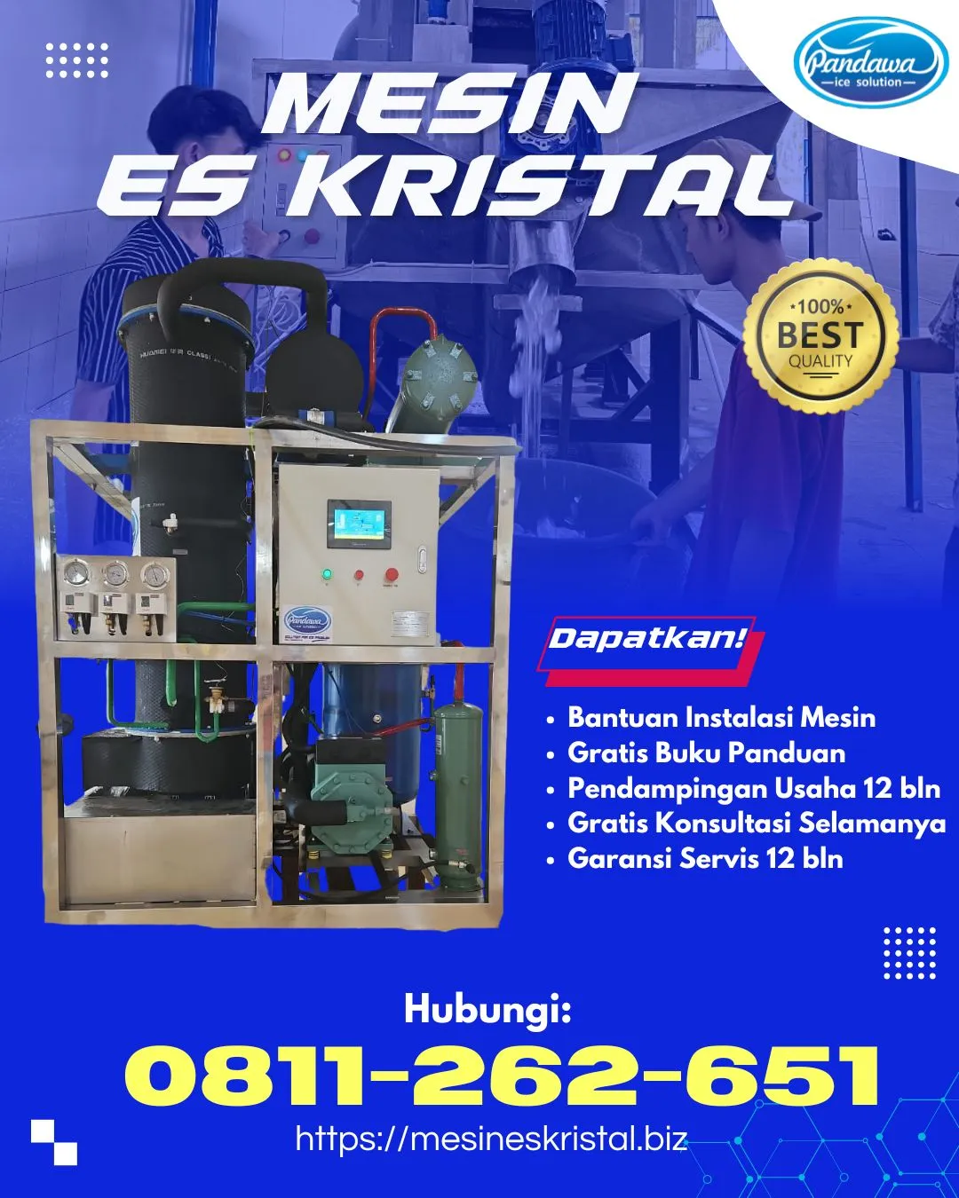 HARGA MESIN PEMBUAT ES BATU KOTA PALU, SULTENG