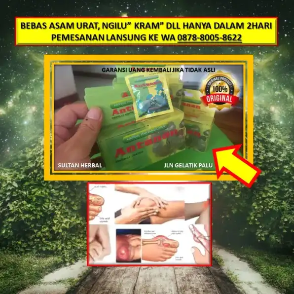 WA: 0878-8005-8622 Obat Asam Urat Lutut Bengkak Di Kota Palu