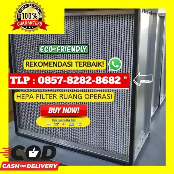 [0857-8282.8682] Jual Hepa Filter AHU untuk Sistem HVAC Berkualitas