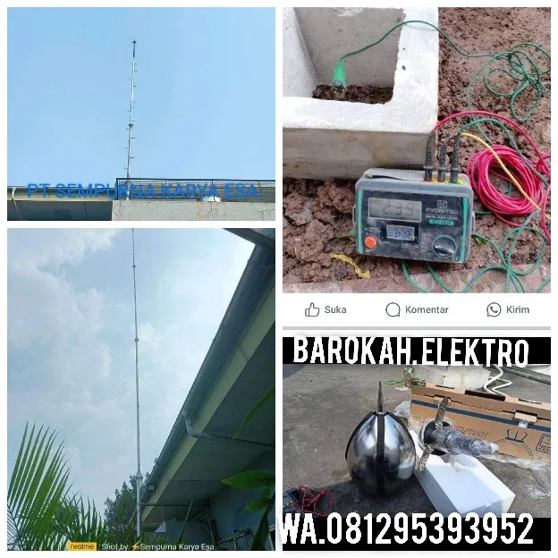jasa pasang penangkal petir murah untuk daerah ciruas