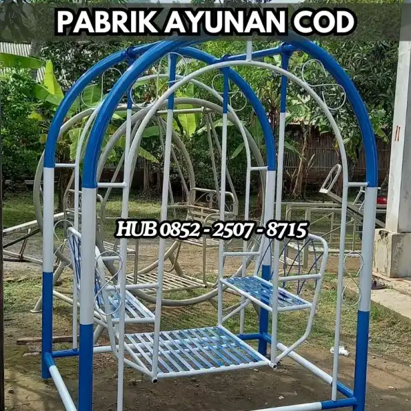 Hub 0852-2507-8715 TERBAIK ! ayunan besi depan rumah Dan mainan outdoor tk Kec Cimanggu Cilacap Bayar COD Free Ongkir