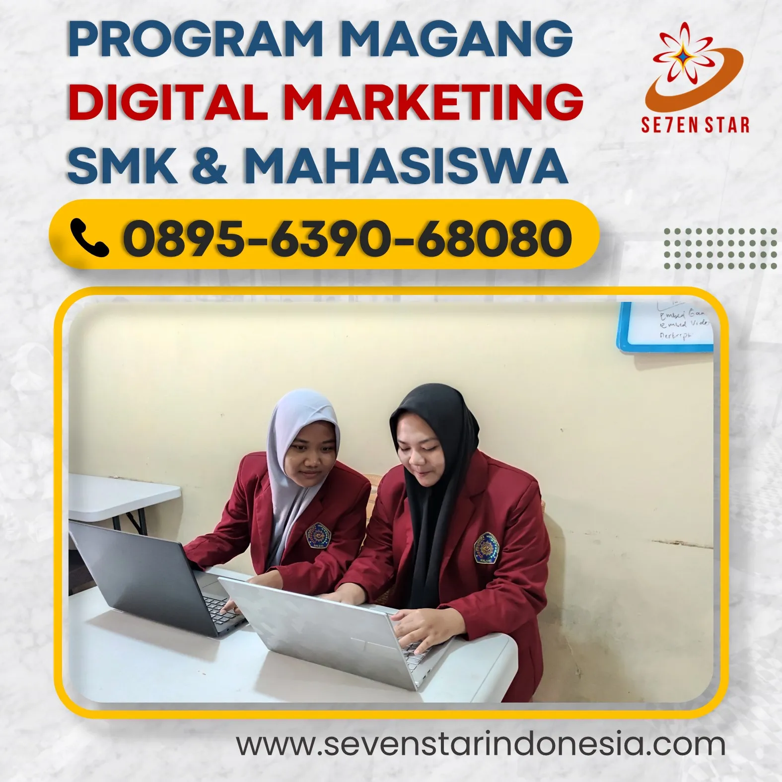 Hub 0895-6390-68080, Daftar PKL Mahasiswa 2 Bulan di Kepanjen, Jangan Sampai Terlewat!