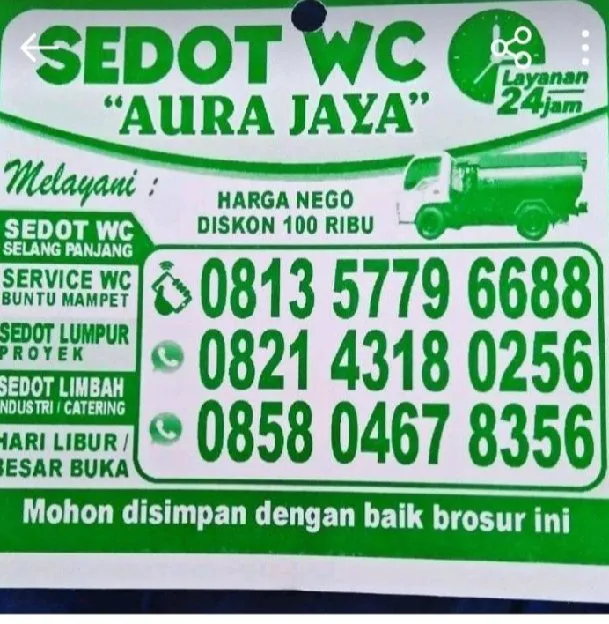 sedot WC Kedungwaru Tulungagung murah