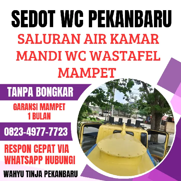 Pekanbaru sedot WC murah