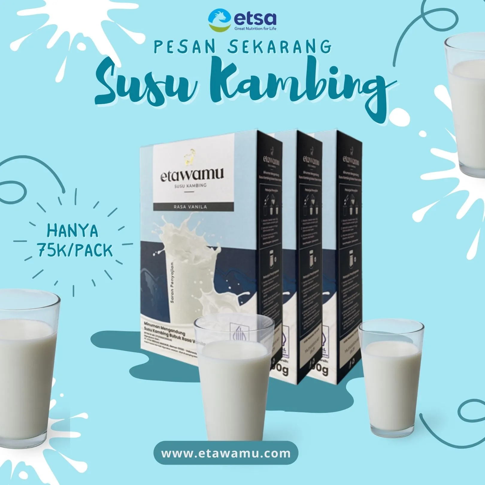 Susu Kambing Untuk Ibu Menyusui Tabanan, MURAh dan BPOM