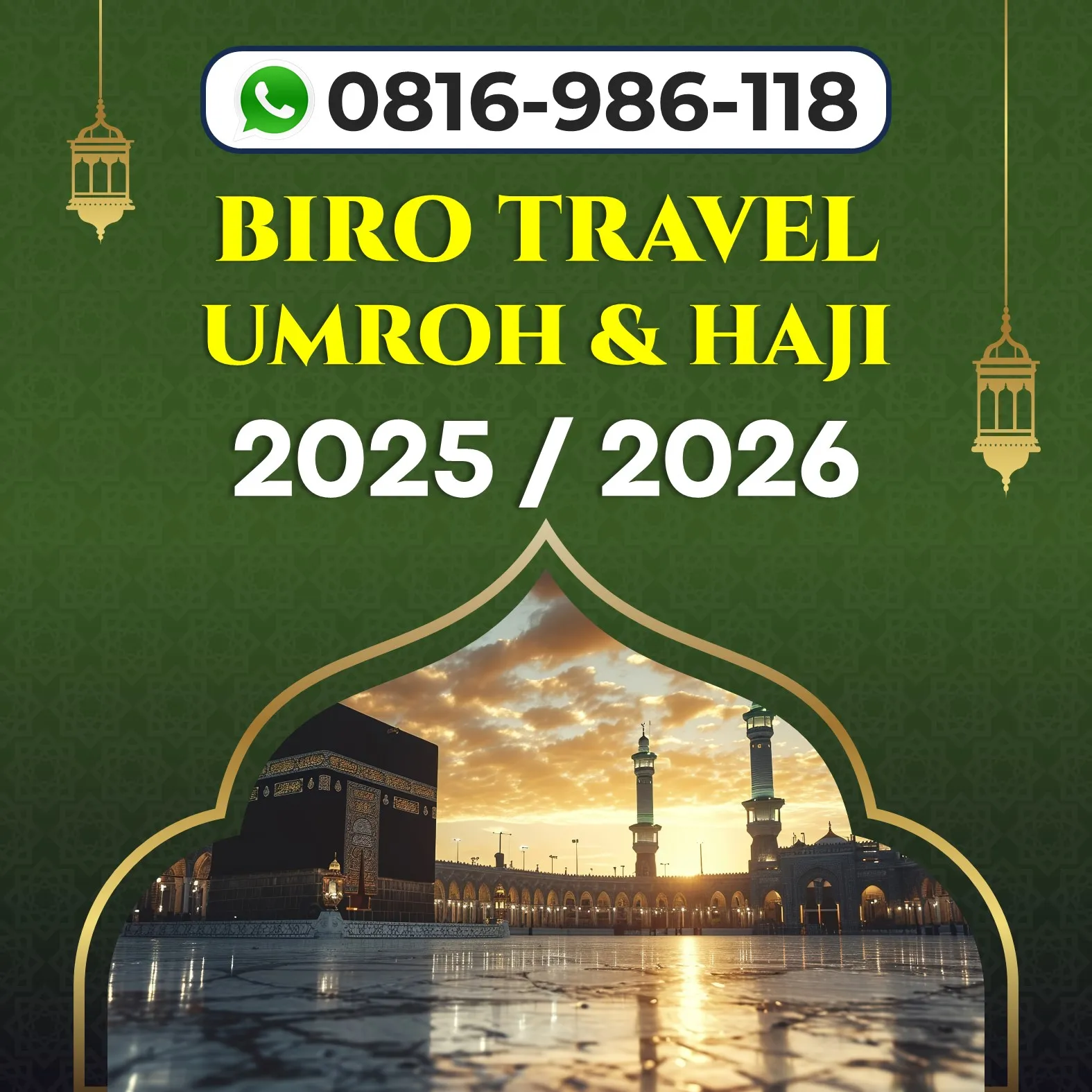 Travel Umroh Akhir Tahun 2025 Selopuro Blitar Bersama AL Bahjah