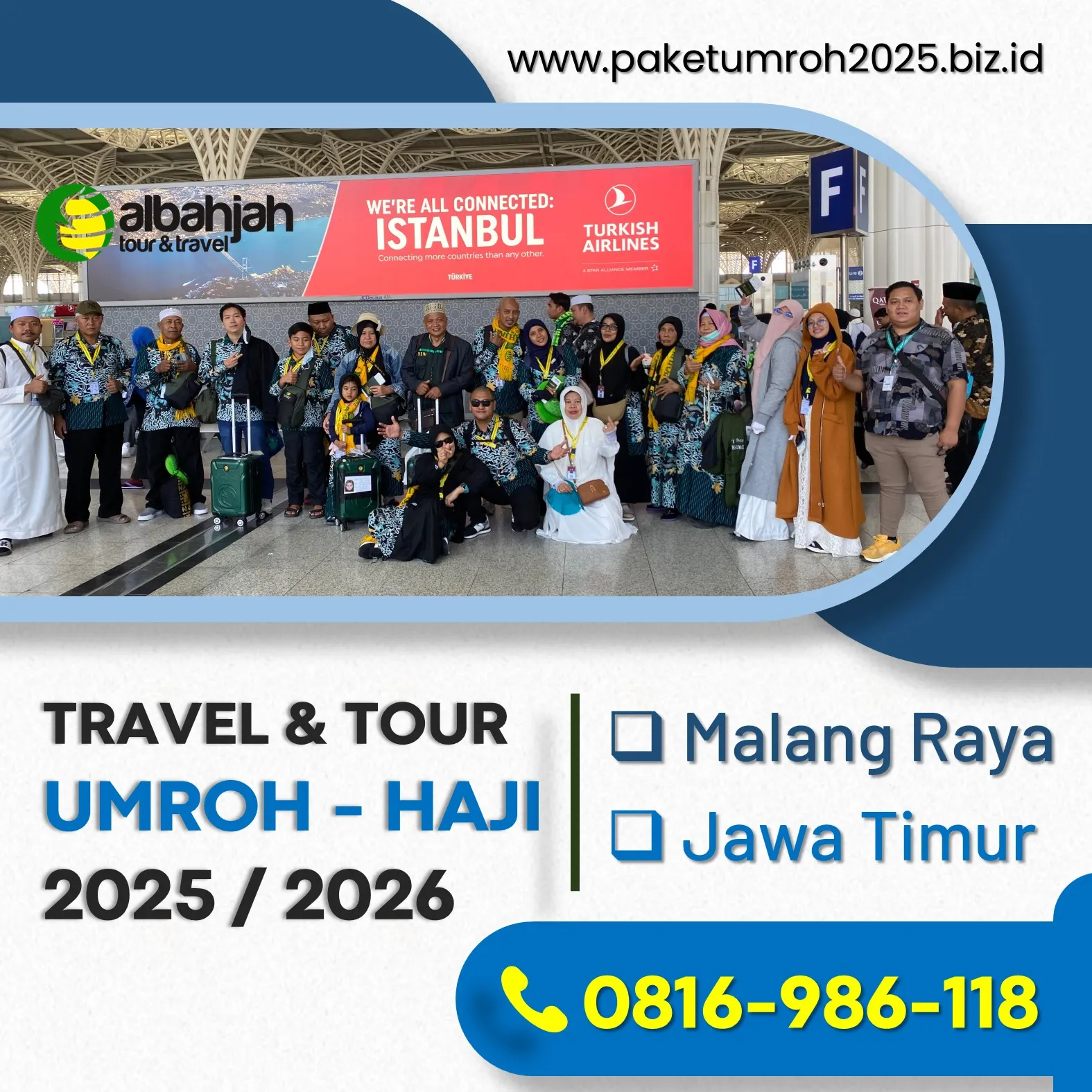 Paket Umroh Reguler 2025 Ngajum Malang AL Bahjah